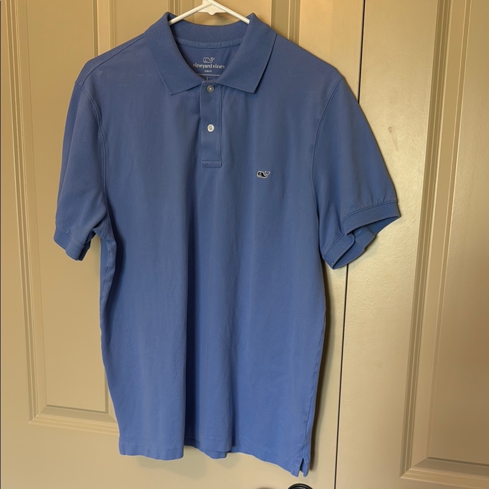Vineyard Vines Men’s Blue Classic Polo Shirt